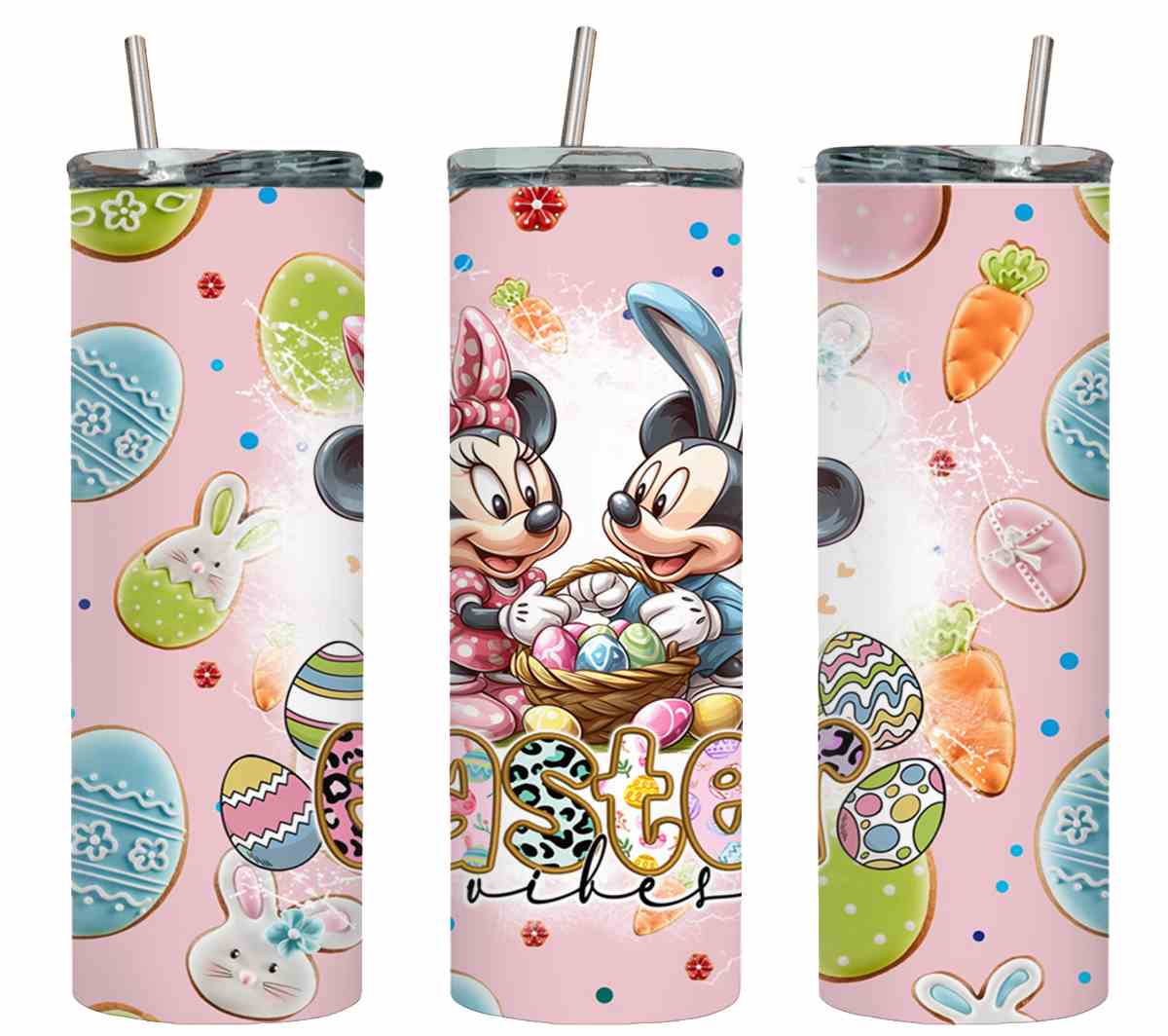 Happy Easter Mickey and Minnie-8970